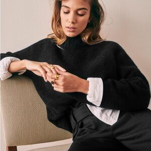 Sezane Otis Jumper - Black